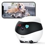 Enabot EBO SE Pet Camera, Indoor Security Camera with Motion Detection, Night Vision, 2-Way Audio, Self-Charging, Moving Wireless Home Security Camera APP Remote Control for Pet/Baby/Elderly