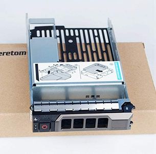 Heretom Hybrid Hard Drive 2,5" 9W8C4 Adaptador a 3,5" F238F Bandeja Tray Caddy Caddie Converter para DELL R730XD R720xd T610 T630 R320 R420 R530 R720 T320 T420 T620 T430 MD1200 MD3200