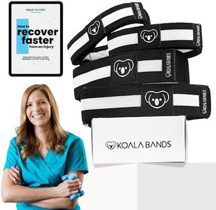 KOALA BANDS Blood Flow Restriction Training Bands | Bundle Pack (2 Leg Bands, 2 ARM Bands, 1 Headband, 1 Poly Bag, 1 E-Book) Comfort X Design Allows Muscle to Expand and Contract