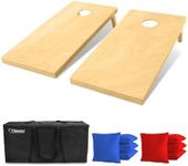 GoSports Solid Wood Premium Cornhol