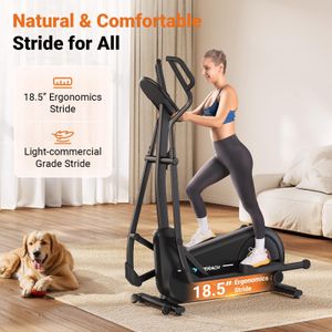 MERACH Long Stride Elliptical Trainer – Home Cardio Machine
