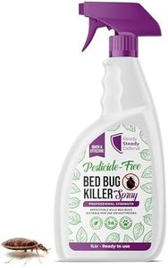 Bed Bug Killer Spray 1L | Non-Toxic Plant Based Solution For Bugs, Eggs, Nymphs and Larvae | Complete Bed Bugs Treatment Bug Spray For Mattresses, Bedding & Carpets | Non-Staining & Low Odour