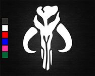 Mandalorian mythosaur vinyl decal sticker car van wall window bedroom kitchen (10cm x 7.6cm)