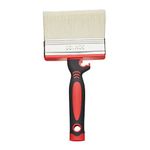 Fit For The Job Block Brush 4 inch Large Capacity for Wallpaper Pasting gives Rapid Coverage While Applying Paste to WallPaper, Lining Paper, Vinyl, Anaglypta, Woodchip & Paste The Wall, Paste Brush