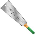 GRÜNTEK Japanese Saw Ryoba FUGU 300mm for Fine and Coarsed Cutting. Blade with Double-Sided Teeth. Pull Saw