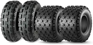 MaxAuto Sport ATV Tires 22x7-10 Front & 20X11-9 Rear Mud Sand Snow ATV UTV Tires for 2006-2017 DS250, Set of 4