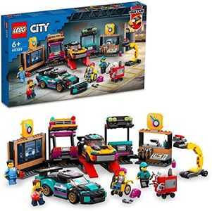 LEGO City Custom Car Garage 60389 Building Toy Set for Kids, Boys, and Girls Ages 6+ (507 Pieces)