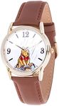 Disney Winnie The Pooh Adult Classic Cardiff Analog Quartz Leather Strap Watch