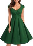 Green Vintage Cocktail Plus Size Fo