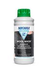 NIKWAX WOOL WASH High-Performance Cleaner and Conditioner for Woollen Base Layers. Cleans, Softens, Enhances Wicking, Freshens Wool, Merino Sports Clothing and Accelerates Drying - 1 Litre