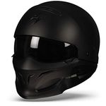 Scorpion EXO COMBAT Matt Motorcycle Helmet, Black, Size S