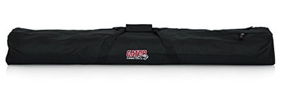 Gator Cases Dual Compartment Speaker Stand Carry Bag with 50" Interior; Holds Speaker, Microphone or Lighting Stands (GPA-SPKSTDBG-50DLX)