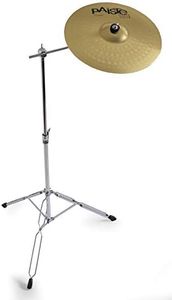 Paiste 101 16 inch brass crash cymbal with cymbal stand LBD-25
