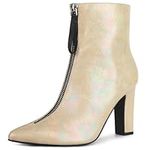 Perphy Rave Holographic Gold Boot F
