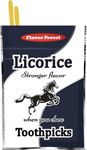 Licorice Toothpicks (Flat Shape) 100ct