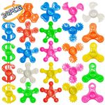 24 Pcs Fidget Spinners Bulk-Mini Fidget Spinner Toys for Kids Teens Adults Birthday Party Favors,Return Gifts,Goodie Bags Stuffers,Party Games,Classroom Rewards Carnival Prizes