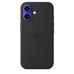 Apple iPhone 16 Silicone Case with MagSafe - Black ​​​​​​​