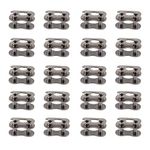 WOOSTAR 420 Chain Master Link Replacement for 90cc 110cc 125cc Pit Dirt Bike ATV 4 Wheeler Quad Baja Buggy Dune Pack of 20