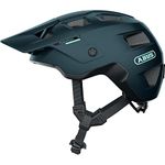 ABUS MTB Helmet MoDrop - robust bike helmet with good ventilation for mountain bikers - individual fit - unisex - blue, size L