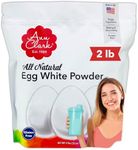 Ann Clark All Natural 100% Egg White Protein Powder Made in USA, 2 Lbs