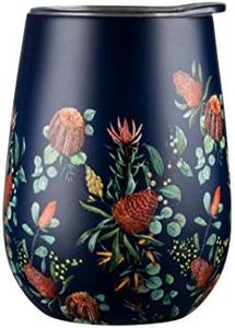 Avanti Double Wall Insulated Wine Tumbler, 300 ml Capacity, Natives Navy