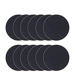 Kitchen Compost Bin Charcoal Filter Replacements, Compost Pail Replacement Carbon Filters 7.25 inch, Round,12 Pack