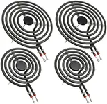 MP22YA Electric Range Burner Element Unit Set by Beaquicy - Replacement for Ken-more Whirlpool May-tag Hardwick Norge Ranges/Stoves - Package Include 2 pcs MP15YA 6" and 2 pcs MP21YA 8"