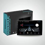 BASSOHOLIC Premium G1 Series 9 Inches (22cm) Universal Advanced Android Car Radio Receiver System - 2GB/32GB RAM & ROM, Gorilla Glass/Full HD Display, WiFi, GPS, Steering Wheel Connectivity