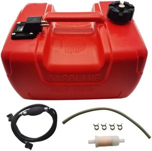 DEF Portable Boat Fuel Tank 12L 3 Gallon Marine Portable Fueling Tank Replacement for Marine Outboard Motor Fuel Tank