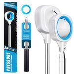 CHAMPKEY Performance Golf Ball Retriever Single Sided - Durable Stainless Steel Shaft with Non-Slip Grip | Golf Accessory for Water Hazards | Select from 9Ft/12Ft/14.5Ft/16.3Ft Lengths (9Ft)