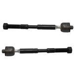 TRQ Front Tie Rod Inner Pair Set for 2011-2018 Toyota Sienna