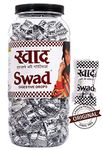 Swad Candy Jar (Digestive & Tangy Indian Masala Flavour Sweet Toffee) Vegan & Gluten Free, 250 Candies Jar