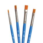 Princeton Select Artiste, Series 3750, Paint Brush for Acrylic, Watercolor and Oil, Set of 4