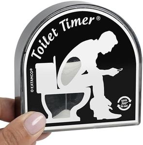 Katamco The Original Toilet Timer (Classic), As Seen on Shark Tank. Funny Gift for Men, Husband, Dad, Son, Birthday, Christmas, Stocking Stuffer.