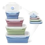 ICHC Set of 4 Collapsible Food Stor