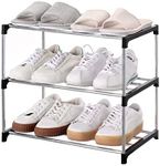 Jucaifu Stackable Small Shoe Rack, 