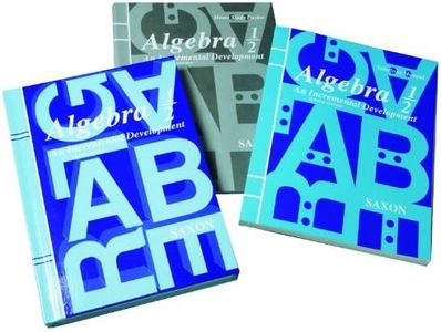 Algebra 1/2 Homeschool Kit: An Incremental Development