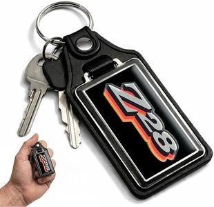 Brotherhood Car Key Chain for Camaro - Classic Models Keychain for Men and Women Gift Key Ring - Red Orange - 1978 Z28