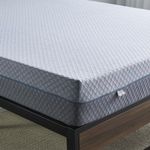 LANKOU 3FT - 90 X190 CM Gel Cooling Memory Foam Hybrid Pocket Spring Mattress -Two Side Sleep - 8 INCHES 20cm - Medium Firm
