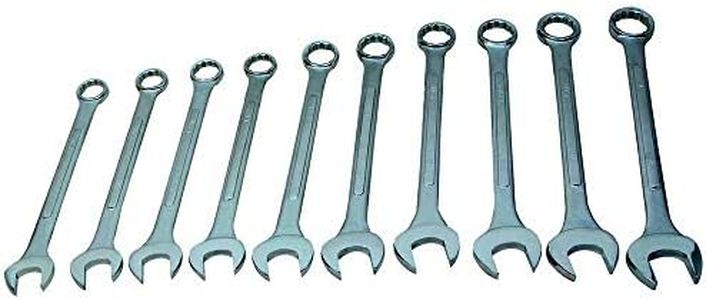 ATD Tools 1010 Large 10-Piece SAE Combo Wrench Set