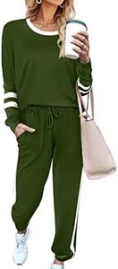 Aloodor Lounge Sets For Women Sweatsuits Loose Fit XL