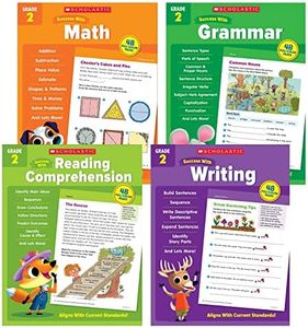 Scholastic Teacher Resources Scholastic Second Grade Success Workbooks, 4 Book Set