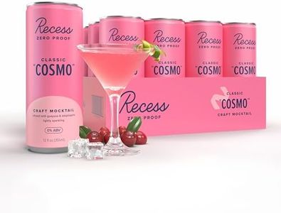 Recess Zero Proof Non-Alcoholic Classic Cosmo Mocktail, 12 Pack