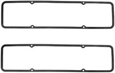 ZONFANT 7484BOX Small Block Valve Cover Gaskets Set Compatible with Chevy Vehicle SBC 283 305 327 350 383 400 Steel Core Rubber Silicone Valve Cover Gasket