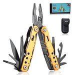 Gifts for Dad Husband Boyfriend Gifts for Him Unique Birthday Gifts for Men RoverTac 14 in 1 Multitool Pocket Knife Pliers Screwdrivers Saw Bottle Opener Perfect for Camping Survival Hiking Repairs