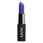 NYX VELVET MATTE LIPSTICK 01 DISORDERLY - DEEP PURPLE / BY GLITZ