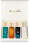 BellaVita Luxury Women's Cologne Set | Includes: Honey Oud, Skai, Fresh, White Oud | Perfect Luxury Fragrance Gift for Her | Perfume for Women's | 4 * 20ML ((4x0.68 fl. oz.)