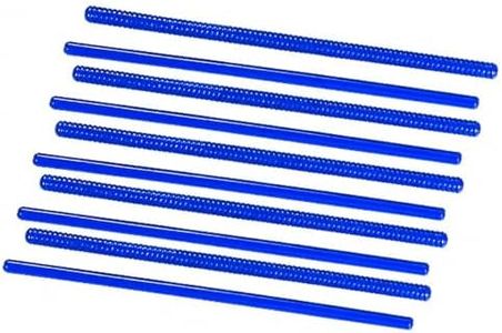 Fun Express Rhythm Sticks for Kids Bulk 10 Pack - Wood Claves Musical Instrument Set for Music Classroom Must Haves | Percussion Instruments for Preschool & Elementary Ages 5-9 | Lummi Sticks
