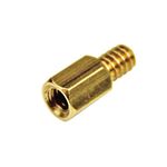 StarTech.com STANDOFF632 6-32 Brass Motherboard Standoffs for ATX Computer Case, 15-Pack