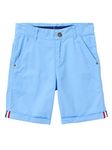 6 Years Boys Shorts by Cub McPaws | Kids Cotton Blend Shorts for Boys | Stylish Blue Shorts | 6-7 Years